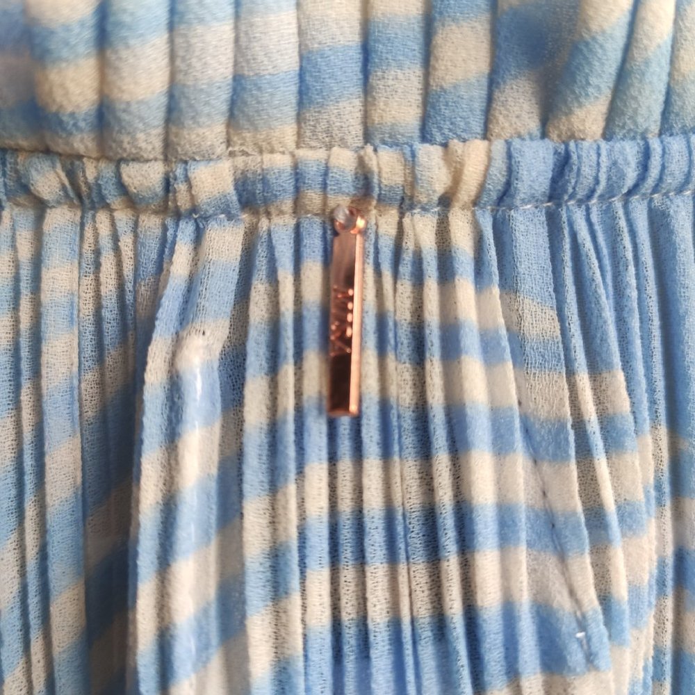 MISA LOS ANGELES Light Blue Blouse size Small - Picture 7 of 10